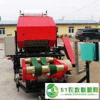 **供應(yīng)玉米秸稈揉絲打捆機 青貯飼料打捆包膜機 皇竹草花生秧保鮮打捆包膜機