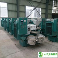 **自動螺旋榨油機(jī) 油坊用食品油加工設(shè)備 冷熱兩用榨油機(jī)