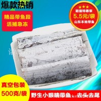 帶魚段 7-9大帶魚段 去頭去尾 刀魚段 新鮮冷凍 真空裝一袋500克