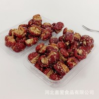 定做芝麻棗夾核桃仁新疆 若羌紅棗夾核桃仁新品盒裝