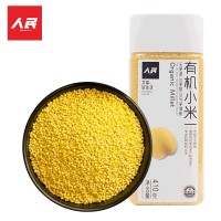 人民食品 有機(jī)黃小米 東北五谷雜糧小米營養(yǎng)粥米410g/瓶