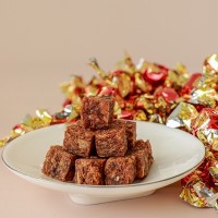 落梯田 盒裝香辣味厚切牛肉粒辦公室休閑零食 獨(dú)立包裝 105g*2盒