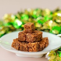 落梯田 五香味 厚切牛肉粒 糖果裝風(fēng)味小吃 辦公室休閑零食105g