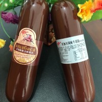 俄羅斯風味牛筋腸俄式香腸熟食即食貝加爾牛筋腸火腿腸零食批發(fā)