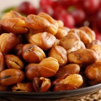 蘭花豆OEM代加工廠(chǎng)家直銷(xiāo)蠶豆10斤/箱小包裝牛肉味五香味