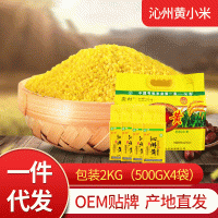 廠家批發(fā)山西有機(jī)小米2000克禮袋裝小米粥農(nóng)家小黃米現(xiàn)貨批發(fā)