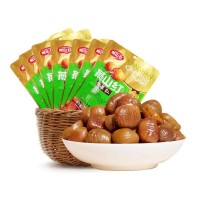 地理標(biāo)志產(chǎn)品京東無(wú)殼板栗仁批發(fā)去皮即食干果零食堅(jiān)果糖炒栗子