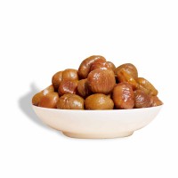 批發(fā) 熟制栗子果仁貼牌加工河北燕山無(wú)殼板栗仁即食堅(jiān)果干果特產(chǎn)