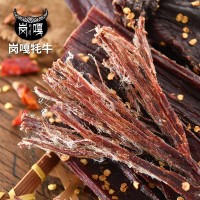 風干牛肉干手撕牛肉干網紅零食散裝麻辣干巴西藏特產風干牛肉干