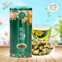 花伶菊花茶罐裝胎菊杭白菊無硫菊花蕾代用養(yǎng)生茶花草茶廠家代加工
