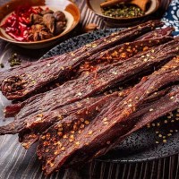 廠家直供 500g風(fēng)干鴨肉五香、香辣味、麻辣味休閑零食手撕鴨肉干