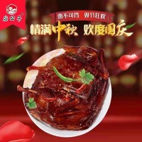 350g休閑鴨肉零食 湖南鹵味特產手撕醬香板鴨美味即食熟食小吃