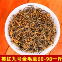 英德紅茶英紅九號(hào)紅茶濃香型金毛毫批發(fā)春茶散裝醇香型罐裝老樹(shù)茶