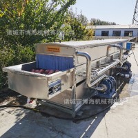 供應(yīng)牛肉罐頭洗罐機 辣椒蘋果氣泡清洗機 凈菜加工清洗生產(chǎn)線