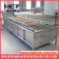 小油菜果蔬清洗機(jī) 小龍蝦圣女果高壓氣泡清洗機(jī) 凈菜清洗流水線
