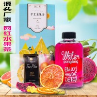 水果茶組合網(wǎng)紅手工水果片花草茶袋裝混合花果干片茶亳州花茶批發(fā)