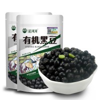 有機(jī)黑豆450g青仁綠芯大黑豆農(nóng)家烏豆五谷雜糧豆?jié){豆綠心可泡醋