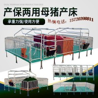 廠家定制豬場養(yǎng)豬設備 產(chǎn)保一體床 熱鍍鋅單雙體母豬產(chǎn)床