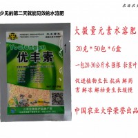 水溶肥 大量元素 全能型水溶肥 瓜果蔬 中國(guó)農(nóng)業(yè)大學(xué)出品 20g