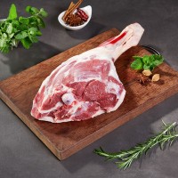 寧夏鹽池灘羊羔羊后腿 新鮮現(xiàn)殺 法式羊腿燒烤火鍋食材涮羊肉清真