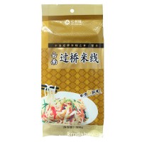 云南蒙自過橋米線袋裝500g白米粗粉條云仟味粉絲干貨
