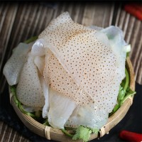 漁民批發(fā)珊瑚海蜇皮鮮脆五斤桶裝海蟄非即食涼拌菜花點海蜇皮