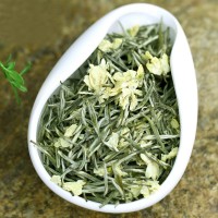 2022新茶碧潭級(jí)蜀茗潤(rùn)飄雪濃香散裝發(fā)四川茉莉花茶茶葉蘭雪一件代