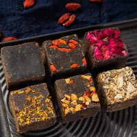 云南特產(chǎn)古法黑糖姜茶玫瑰經(jīng)期大棗土老紅糖塊手工紅糖單獨(dú)小包裝