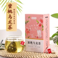 量和堂蜜桃烏龍茶三角包20包水果養(yǎng)生花茶代加工源頭廠家批發(fā)代發(fā)