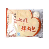 揚州特產(chǎn)三和四美鮮肉包三丁包多口味袋裝360g速凍包子熟整箱12袋