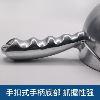 養(yǎng)殖用鋁合金料鏟 填料鏟料勺 鋁合金實心手柄飼料鏟 喂雞飼料斗