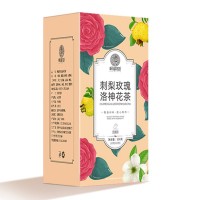 懷岐堂刺梨玫瑰洛神花茶150克/盒10克*15包早c晚a茶包非去黃氣提
