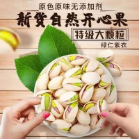 原色進(jìn)口無(wú)漂白特大顆粒開心果罐裝批貨原味堅(jiān)果干果零食整箱40盒