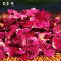 廠家批發(fā)重瓣低溫烘干平陰食用重瓣紅玫瑰干花瓣食品原料玫瑰花瓣