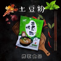 鷹歌正宗熱湯土豆粉特產(chǎn)粉條酸辣螺螄粉姐弟倆廠家批發(fā)真空袋料包