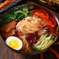 【劉二吖】韓式風(fēng)味 東北大冷面延吉朝鮮大冷面韓國冷面300g/袋