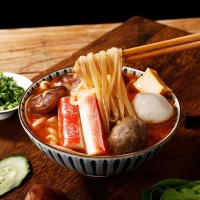 350g東北麻辣燙牛筋面方便速食干面筋玉米面條大碗麻辣燙食材