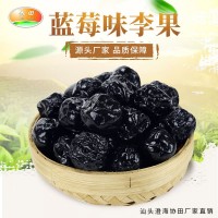 廠家批發(fā)藍(lán)莓味李果 蜜餞果脯黑加侖 黑葡萄李 休閑零食藍(lán)莓果干