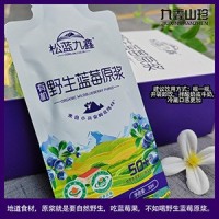 伊春九鑫山珍30ml異型袋野生藍莓原漿 源頭廠家 批發(fā)加工