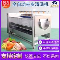 商用蘋果清洗機 現(xiàn)貨多功能青芒清洗設(shè)備 全自動香梨清洗機