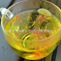 新疆紅花不摻料批發(fā)新貨草紅花茶500g散裝泡腳配艾草紅花
