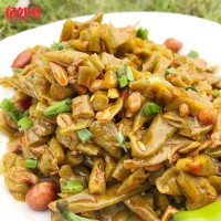湖南腌制香辣下飯微酸豆角 2斤大袋豇豆方便即食醬泡菜廠家包批發(fā)