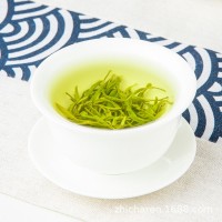 知茶人毛峰綠茶葉2023新茶四川雅安春茶蒙頂毛峰500g袋裝高山散裝