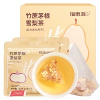 竹蔗茅根雪梨茶120克盒 廣式?jīng)霾杳庵笕遣璋鼉和虧櫥ú桊B(yǎng)生茶