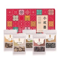 扶貧 姚朵朵木耳香菇菌菇干貨禮盒 過(guò)年送禮員工福利貼牌OEM