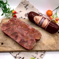 俄羅斯牛筋腸正品俄羅斯風(fēng)味牛肉腸牛筋香腸 肉腸 350克俄羅斯腸
