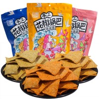椒巴客手工花椒鍋巴158g麻辣零食小吃世家陜西韓城特產網紅爆款