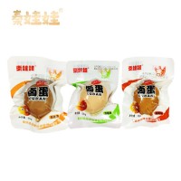 秦娃娃鹵雞蛋五香泡椒鹽焗休閑辦公解饞無(wú)殼鹵味即食包裝鹵味零食