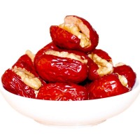 新疆特產(chǎn)灰棗夾核桃500g 紅棗夾核桃獨立裝 紅棗核桃 棗夾核桃