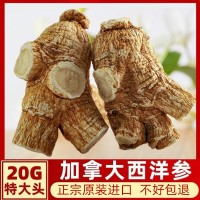 加拿大進(jìn)口西洋參特級(jí)正宗花旗參野生原枝切片西洋參粒頭西洋參粉
